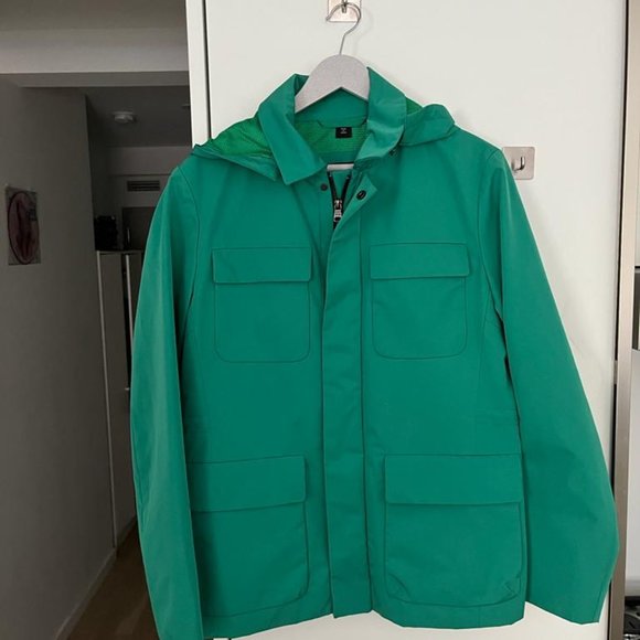 Hugo Boss "Crosan" Green Men's Full Zip Basic Jacket 36 R - Picture 1 of 8